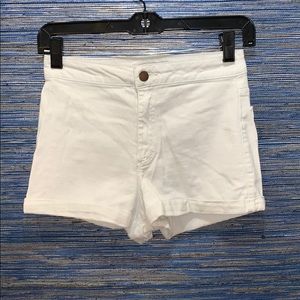 2 FOR $10! Forever 21 White Jean Shorts